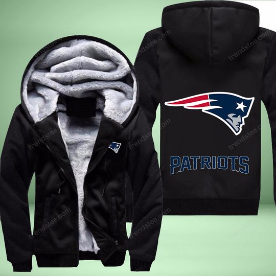 BZH0054 New England Patriots - Zipper Velvet - NFL