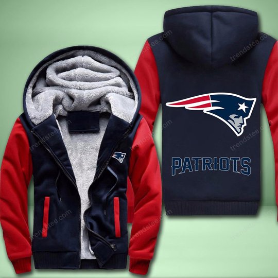 BZH0054 New England Patriots - Zipper Velvet - NFL