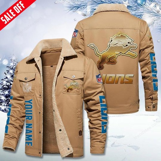 Detroit Lions DMHL0547 Fleece Jacket 2066
