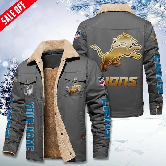 Detroit Lions DMHL0547 Fleece Jacket 2066