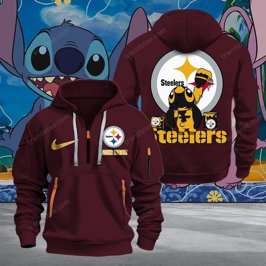 Pittsburgh Steelers NNHT1485 Zip Hoodie Multicolor
