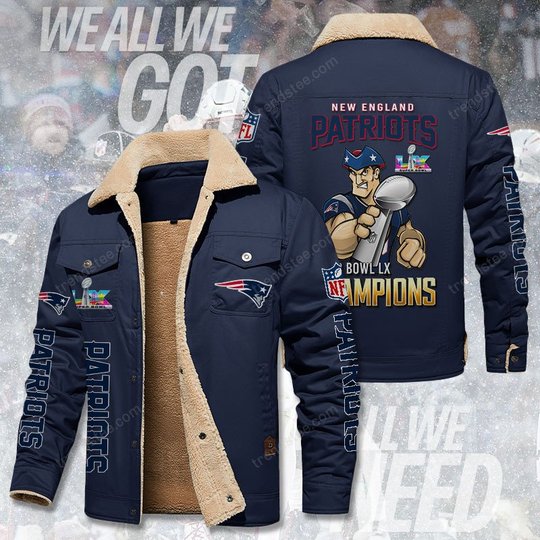 New England Patriots DMHL1863 Fleece Jacket