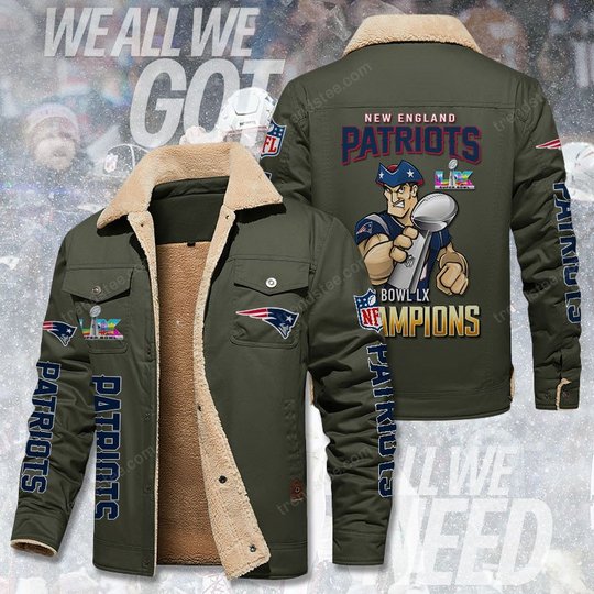 New England Patriots DMHL1863 Fleece Jacket