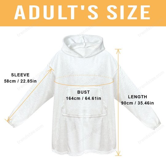 Washington Commanders DMOD0032 Blanket Hoodie