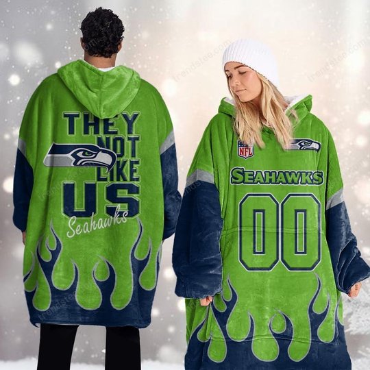 Seattle Seahawks DMOD0029 Blanket Hoodie