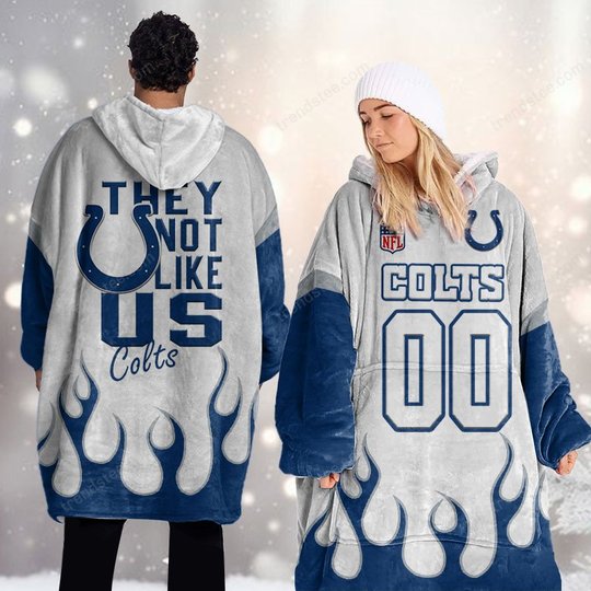 Indianapolis Colts DMOD0014 Blanket Hoodie