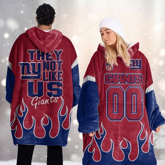 New York Giants DMOD0024 Blanket Hoodie
