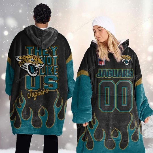 Jacksonville Jaguars DMOD0015 Blanket Hoodie