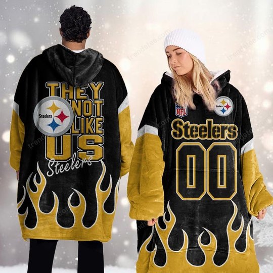 Pittsburgh Steelers DMOD0027 Blanket Hoodie