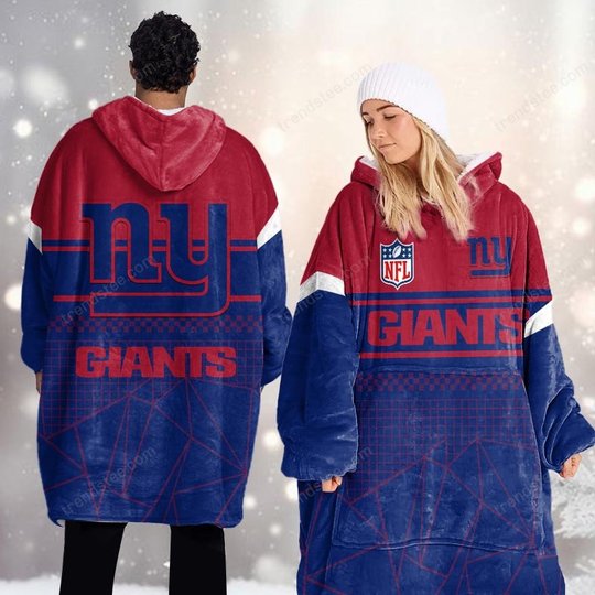 New York Giants DMOD0057 Blanket Hoodie