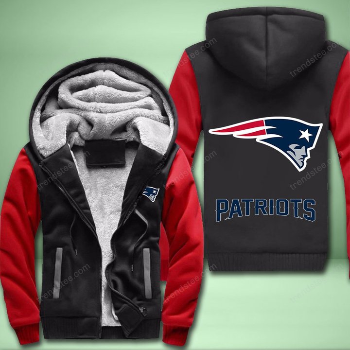 BZH0054 New England Patriots - Zipper Velvet - NFL