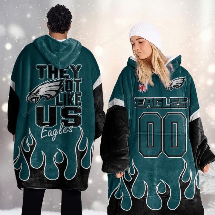 Philadelphia Eagles DMOD0026 Blanket Hoodie