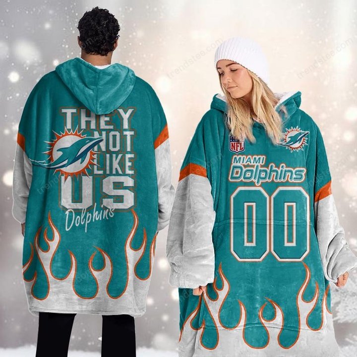 Miami Dolphins DMOD0020 Blanket Hoodie