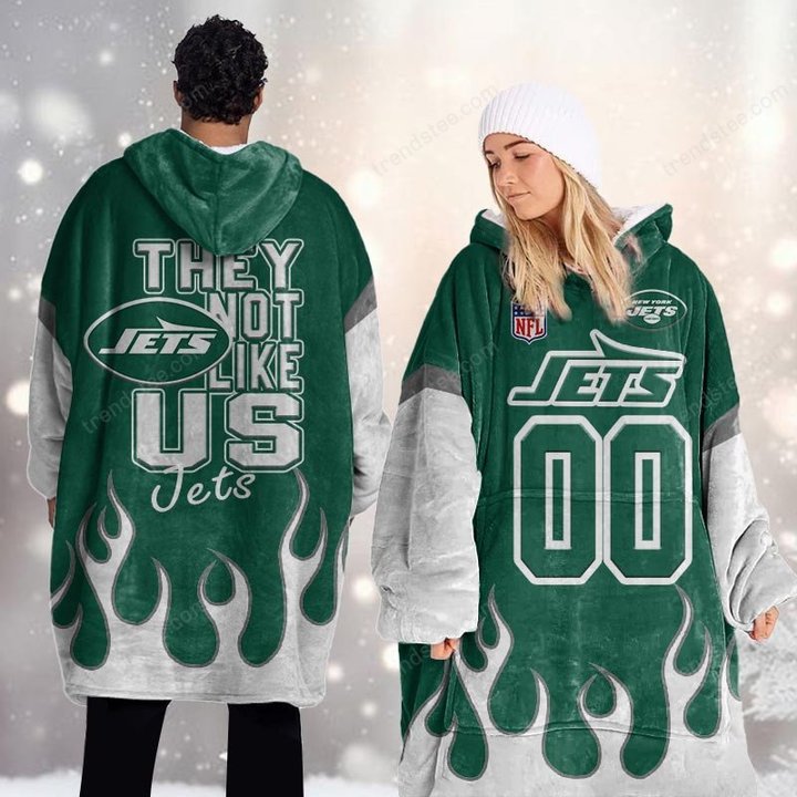 New York Jets DMOD0025 Blanket Hoodie