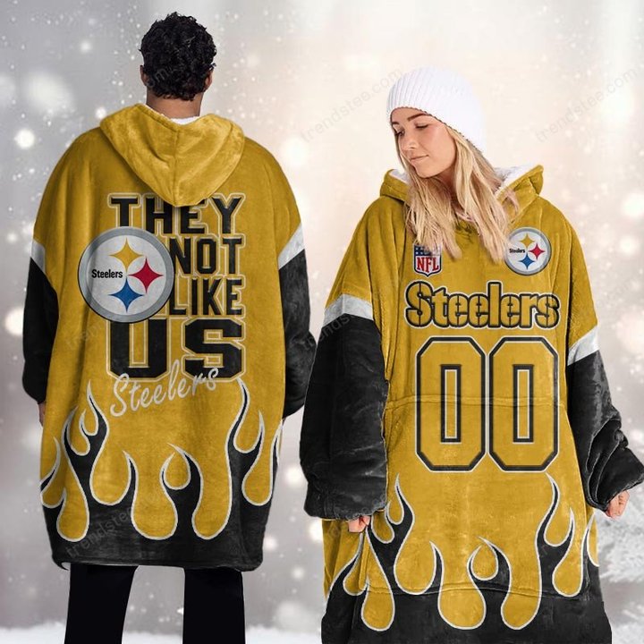 Pittsburgh Steelers DMOD0027 Blanket Hoodie
