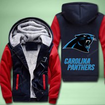 BZH0038 Carolina Panthers - Zipper Velvet - NFL