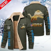 Detroit Lions DMHL0547 Fleece Jacket 2066
