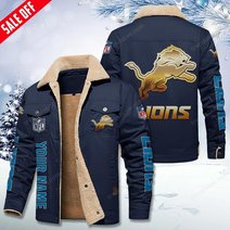 Detroit Lions DMHL0547 Fleece Jacket 2066