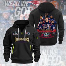 New England Patriots DMHT3794 Zip Hoodie Multicolor