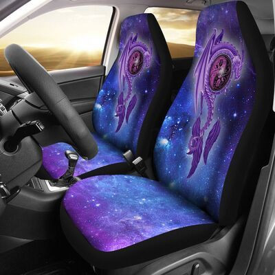 Dragon Glaxy Print Car Seat Cover THT0512