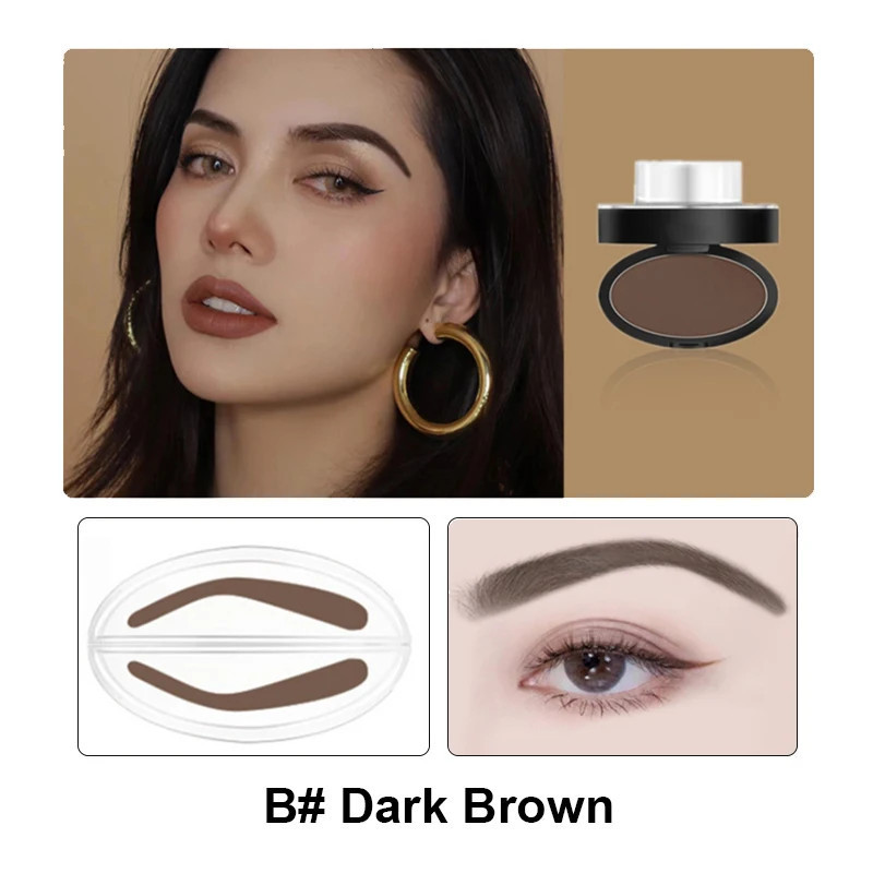 Eyebrow Stamp Stencil Kit