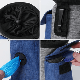 Outdoor Dog Trainings Bag Durable 8 Colors Treat Bag Dog Walking Snack Pouch Detachable Puppy Train Snack Reward Waist Bag