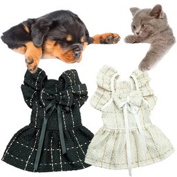 Cat Skirt Elegant Pet Skirt Puppy Princess Dress Pet Bow Skirt Princess Style Dog Skirt Sweet Comfy Cute Pet Supplies