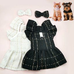 Cat Skirt Elegant Pet Skirt Puppy Princess Dress Pet Bow Skirt Princess Style Dog Skirt Sweet Comfy Cute Pet Supplies