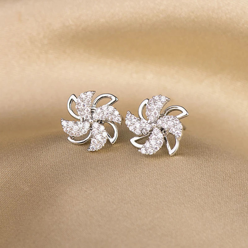 (2022 New Year Hot Sale – 50% Off Now) Rotating Windmill Earrings