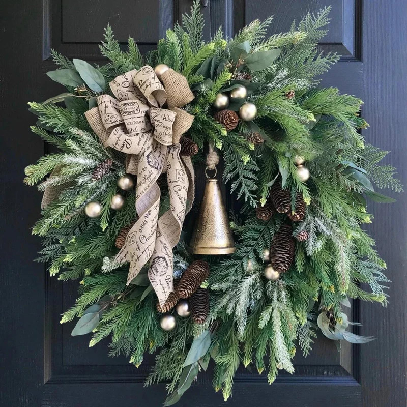 Christmas Boho Wreath