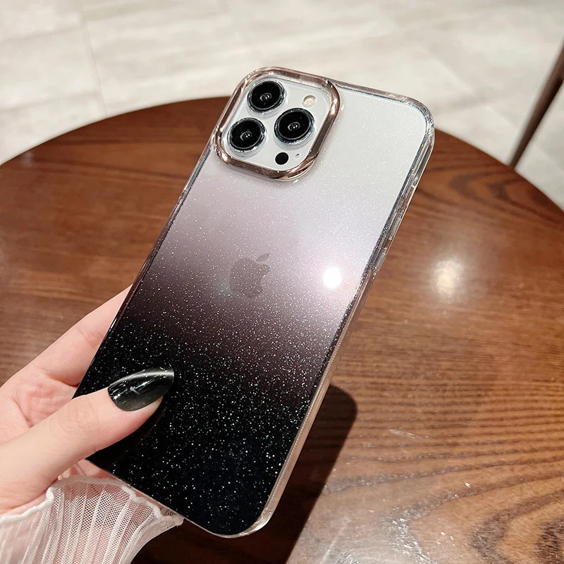 Starry Gradient Glitter Iphone Case