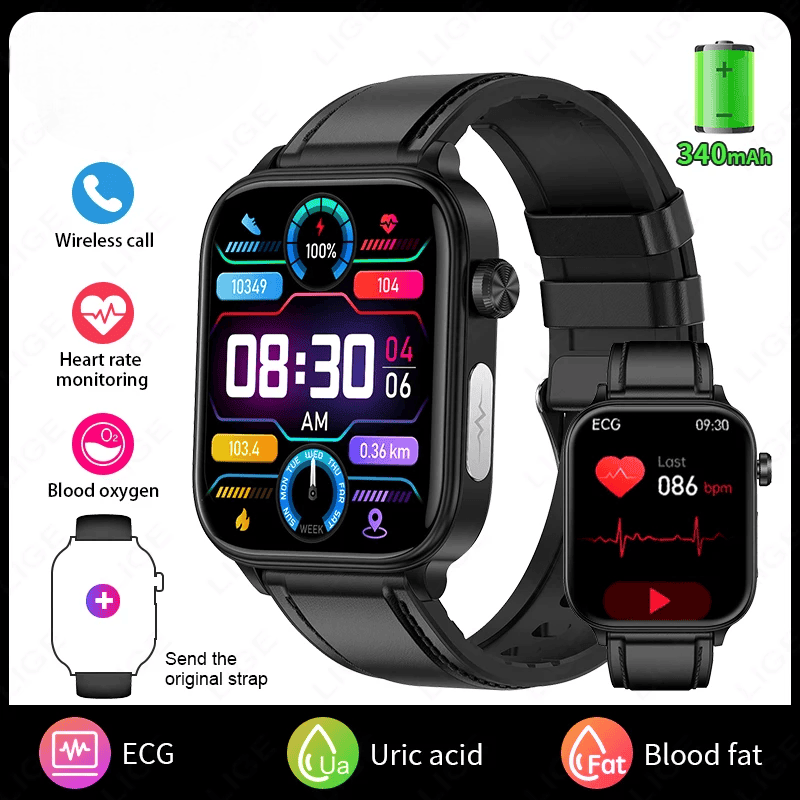 Et5 Professional Whole Body Health Monitoring Smart Watch
