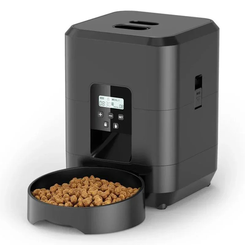 Smart Automatic Pet Feeder – Timed Food Dispenser With Lcd Display For Cats & Small Dogs