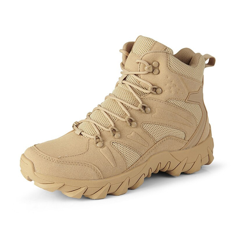Men Outdoor Waterproof Non-slip Hiking Boots Orthopedic Support Work Boots