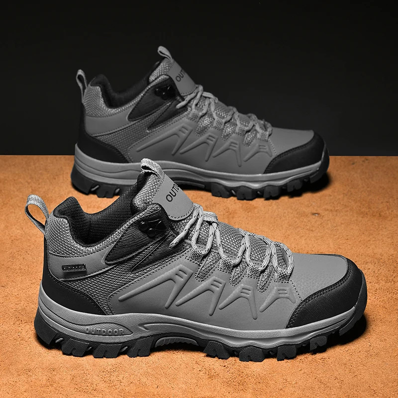 Men's All-terrain Waterproof Lightweight Hiking Shoes Work Shoes