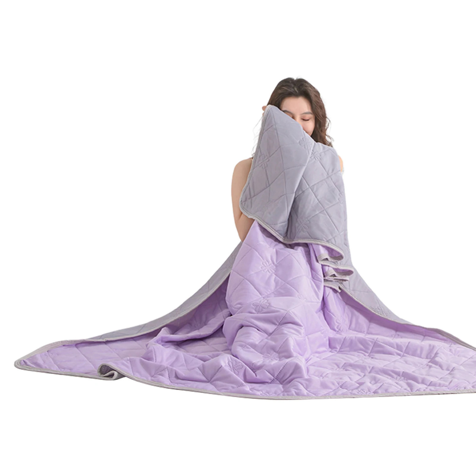 Silky Hypoallergenic Blanket Breathable Summer Quilt
