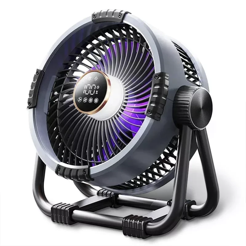 Outdoor Hangable Led Fan Remote Control Cooling Device