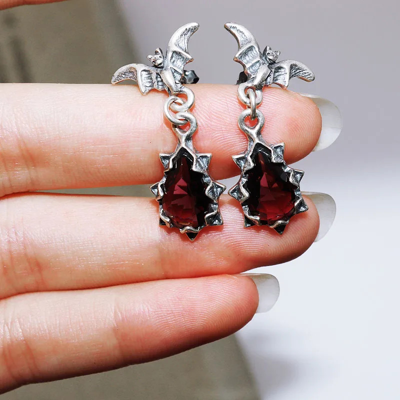Vintage Snake Tangled Plant Vines Earrings