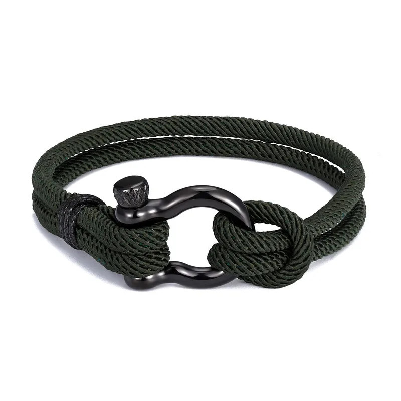 To My Son, I Will Always Be With You Nautical Bracelet