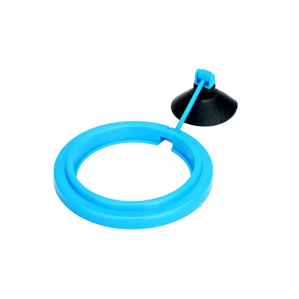 Fish Feeding Supplies Plastic Buoyancy Circle For Aquarium Floating Food Feeder Square/Round Feeding Ring Fish Tank Accessory