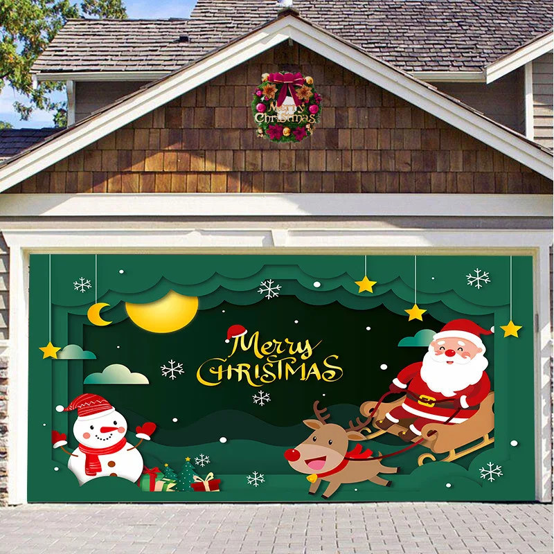 Snowbuddy Garage Door Covers Christmas 2024