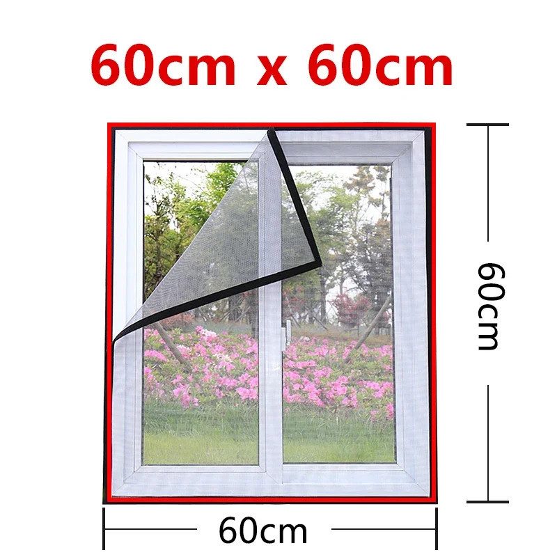 Adjustable Invisible Anti-mosquito Washable Window Net