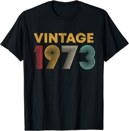 Vintage 1973 51st Birthday Gift Men Women 51 Years Old T-Shirt