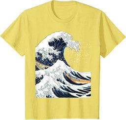 The Great Wave off Kanagawa Hokusai Japanese Art T-Shirt
