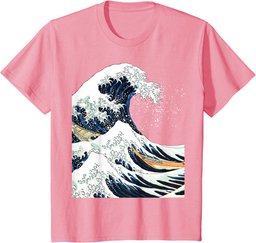 The Great Wave off Kanagawa Hokusai Japanese Art T-Shirt