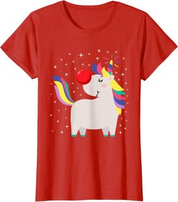 Cute Unicorn Funny Kids Girls Boys Adults Birthday Christmas T-Shirt
