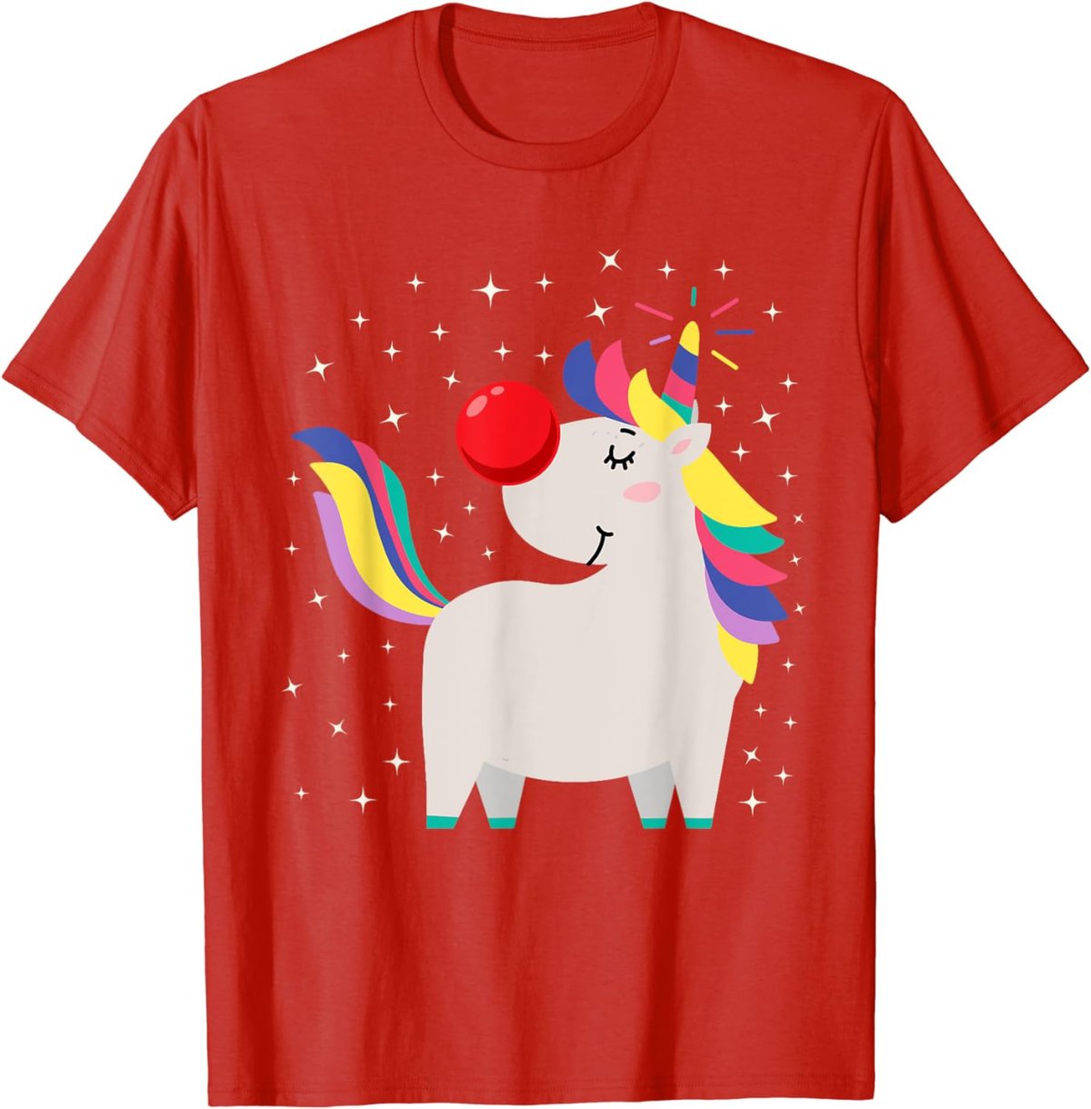Cute Unicorn Funny Kids Girls Boys Adults Birthday Christmas T-Shirt