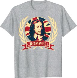 Oliver Cromwell. English General And Statesman. T-Shirt