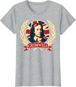 Oliver Cromwell. English General And Statesman. T-Shirt