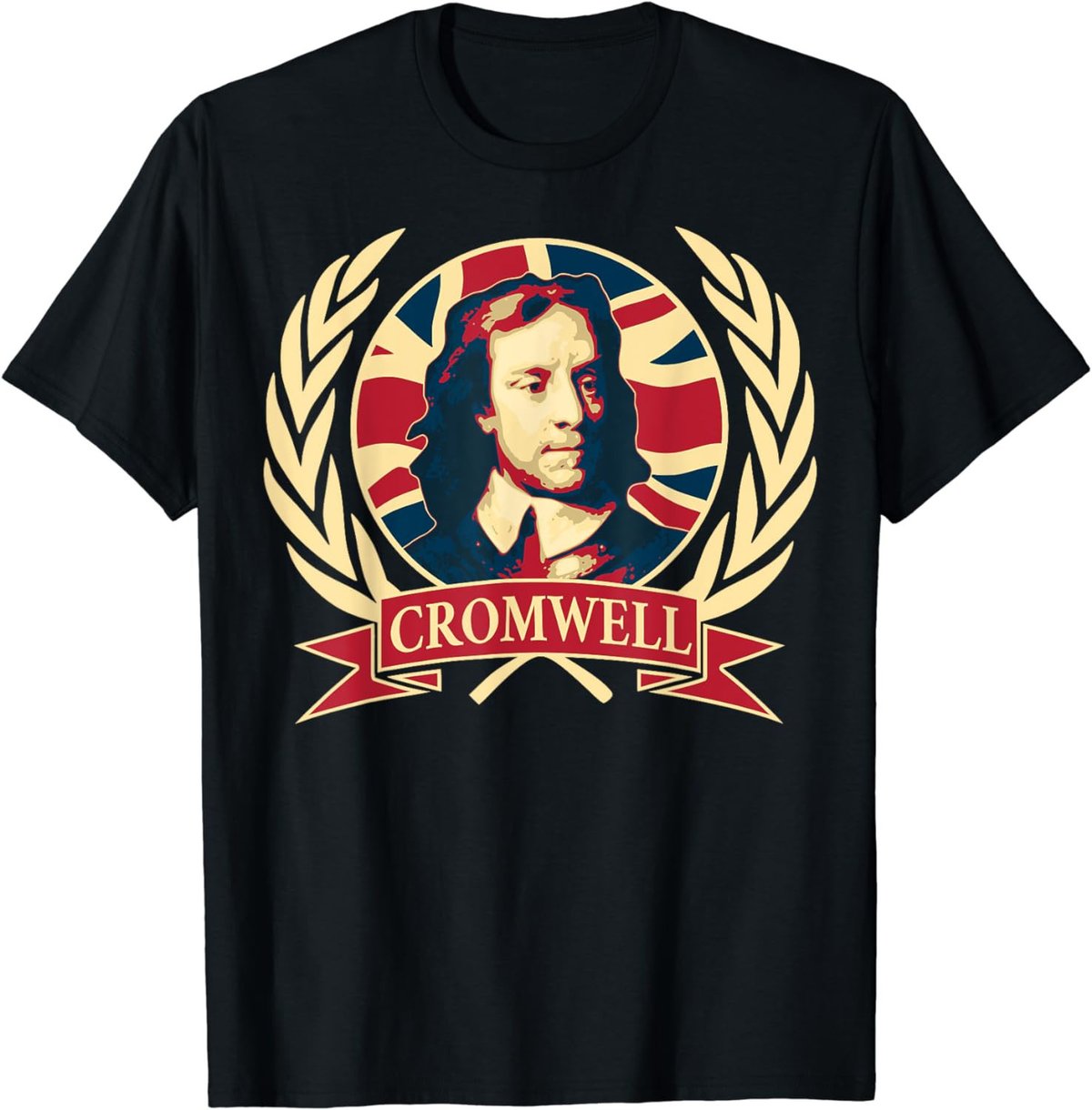 Oliver Cromwell. English General And Statesman. T-Shirt